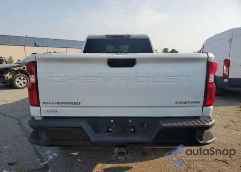 2021 Chevrolet Silverado K2500 Custom из США, поврежденный, VIN 1GC5YME76MF262393